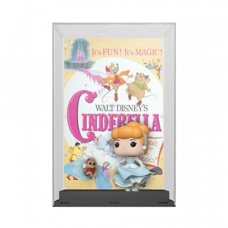 Disney's 100th Anniversary POP! Movie plagát & figúrka Cinderella 9 cm